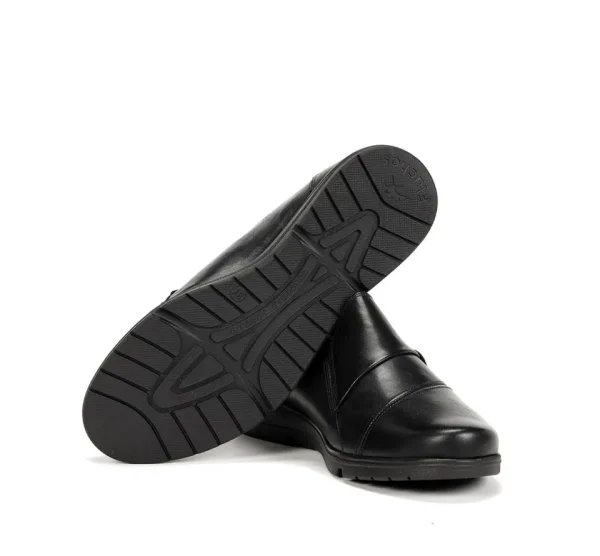 Fluchos STYLL F1567 Black Shoe- Formal Shoes