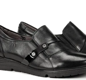 Fluchos STYLL F1567 Black Shoe- Formal Shoes