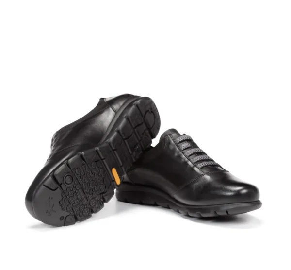 Fluchos SUSAN F0354 Black Shoe- Formal Shoes
