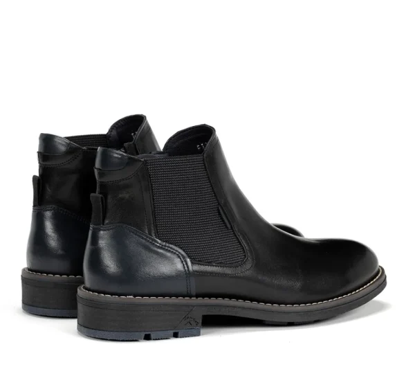 Fluchos TERRY F1343 Black Ankle Boot- Low Boots