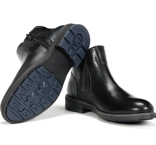Fluchos TERRY F1343 Black Ankle Boot- Low Boots