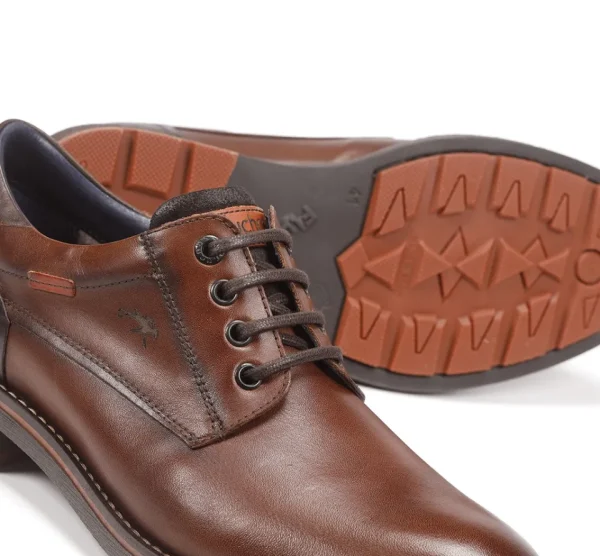 Fluchos TERRY F1340 Brown Shoe- Formal Shoes