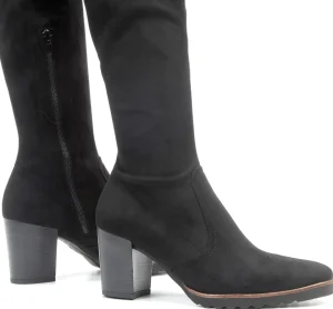 Fluchos THAIS D7890 Black Boot- Boots | Heels