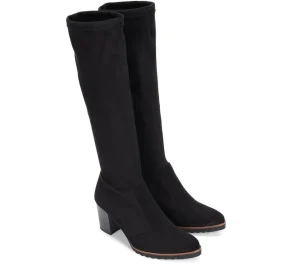 Fluchos THAIS D7890 Black Boot- Boots | Heels