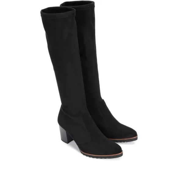 Fluchos THAIS D7890 Black Boot- Boots | Heels