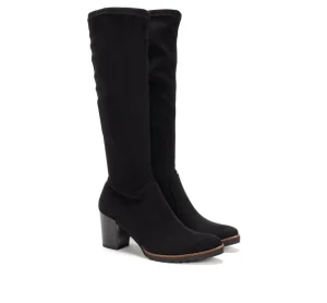Fluchos THAIS D7890 Black Boot- Boots | Heels