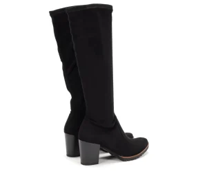Fluchos THAIS D7890 Black Boot- Boots | Heels