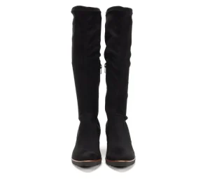 Fluchos THAIS D7890 Black Boot- Boots | Heels