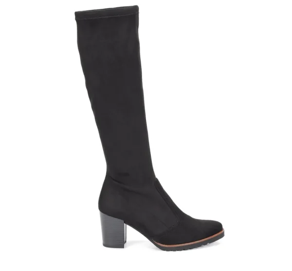 Fluchos THAIS D7890 Black Boot- Boots | Heels