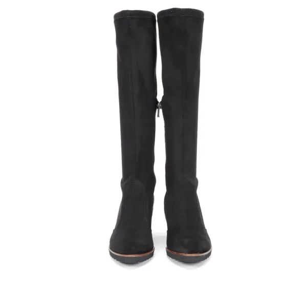 Fluchos THAIS D7890 Black Boot- Boots | Heels