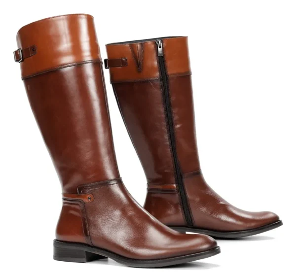 Fluchos TIERRA D7687 Brown Boot- Boots | Heels