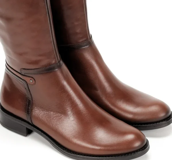 Fluchos TIERRA D7687 Brown Boot- Boots | Heels