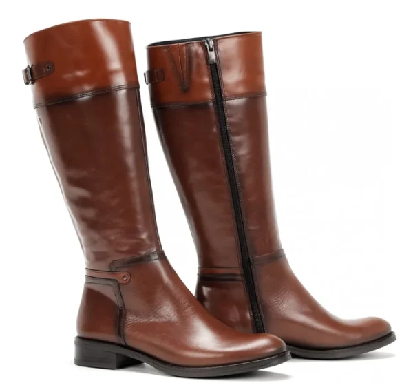 Fluchos TIERRA D7687 Brown Boot- Boots | Heels