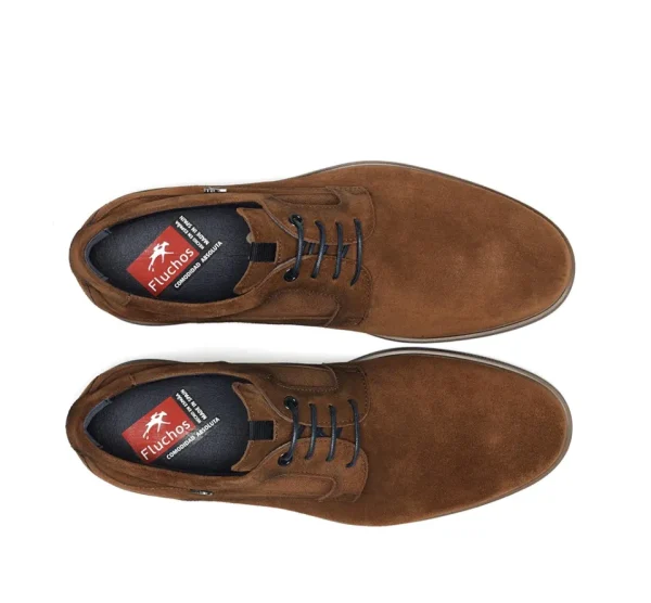 Fluchos TRISTAN F1857 Brown Shoe- Formal Shoes