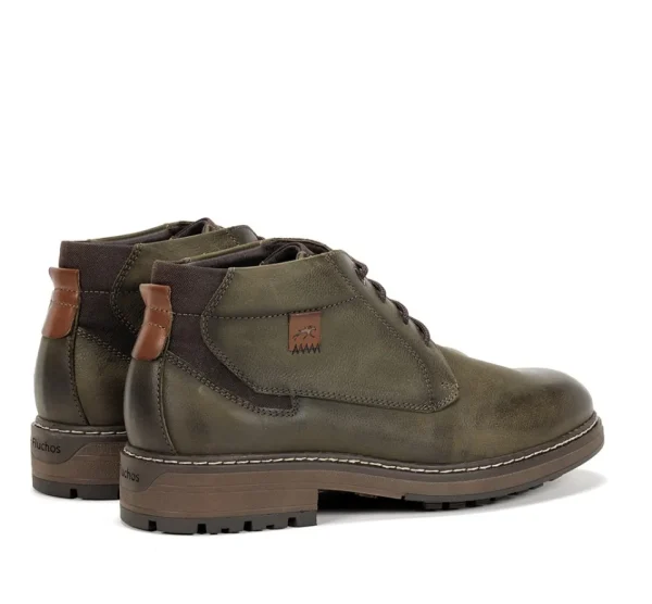 Fluchos TRUMAN F1593 Green Ankle Boot- Low Boots