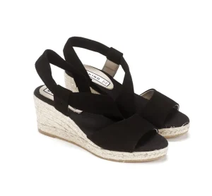 Fluchos VISION D8813 Black Sandal-Women Women