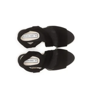 Fluchos VISION D8813 Black Sandal-Women Women