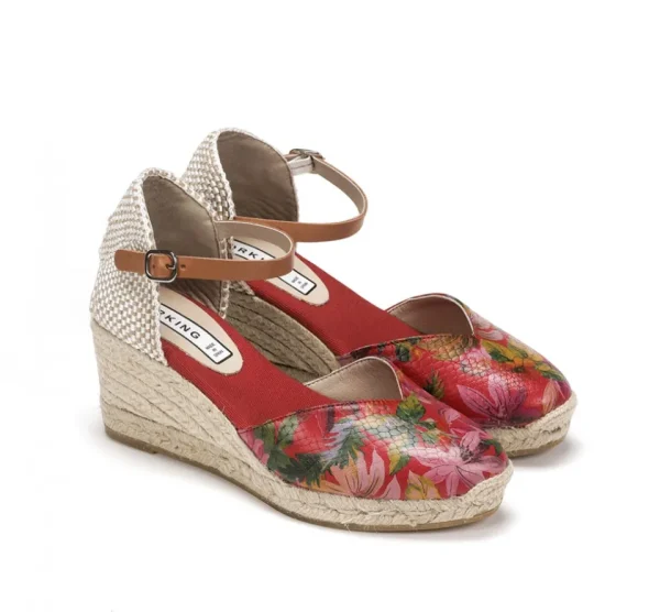 Fluchos VISION D8814 Red Sandal-Women Women