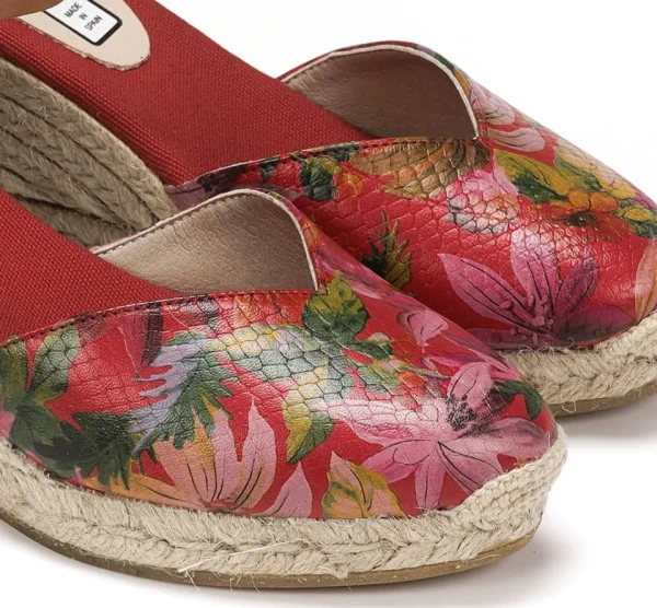 Fluchos VISION D8814 Red Sandal-Women Women