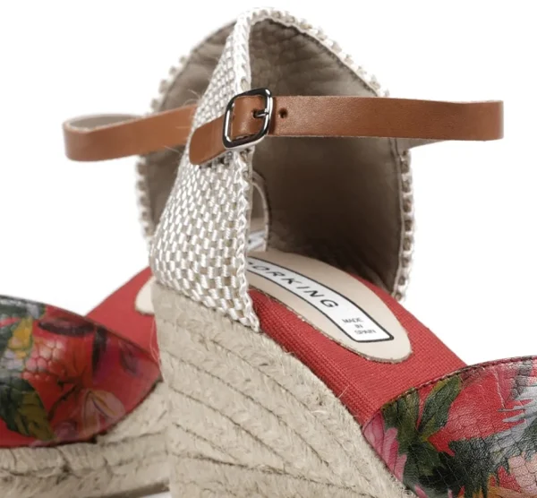 Fluchos VISION D8814 Red Sandal-Women Women