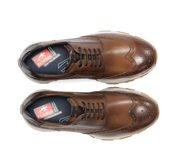 Fluchos WALTER F2080 Brown Shoe- Formal Shoes