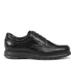 Fluchos ZETA F0602 Black Shoe- Formal Shoes | Lace-Up Shoes
